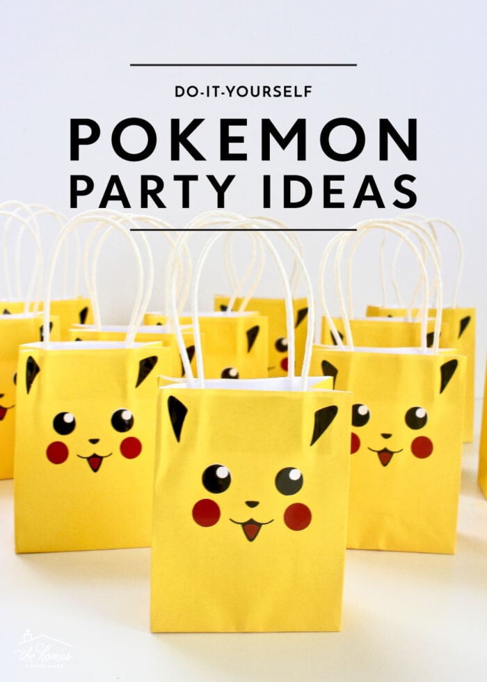 Easy DIY Pokémon Birthday Party Ideas - The Homes I Have Made